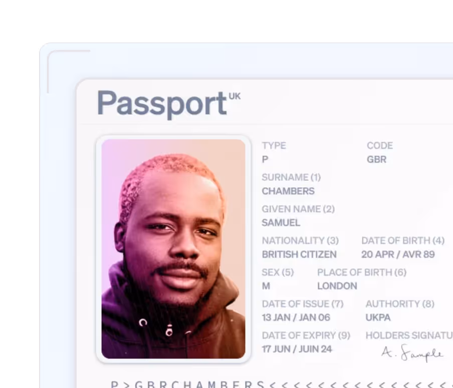 Lockii automated identity verification screen for trailer hire customers