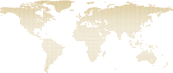 World map showing global self-service rental locations